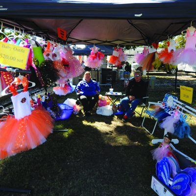 Pecan Festival Vendors Booth